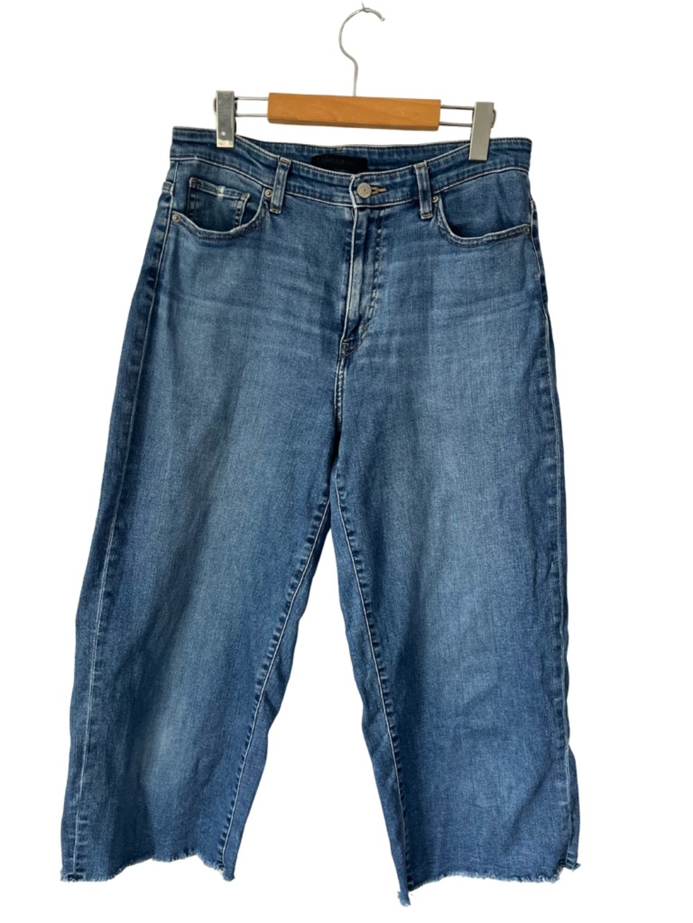 Uniqlo Wide Leg Cropped Jeans